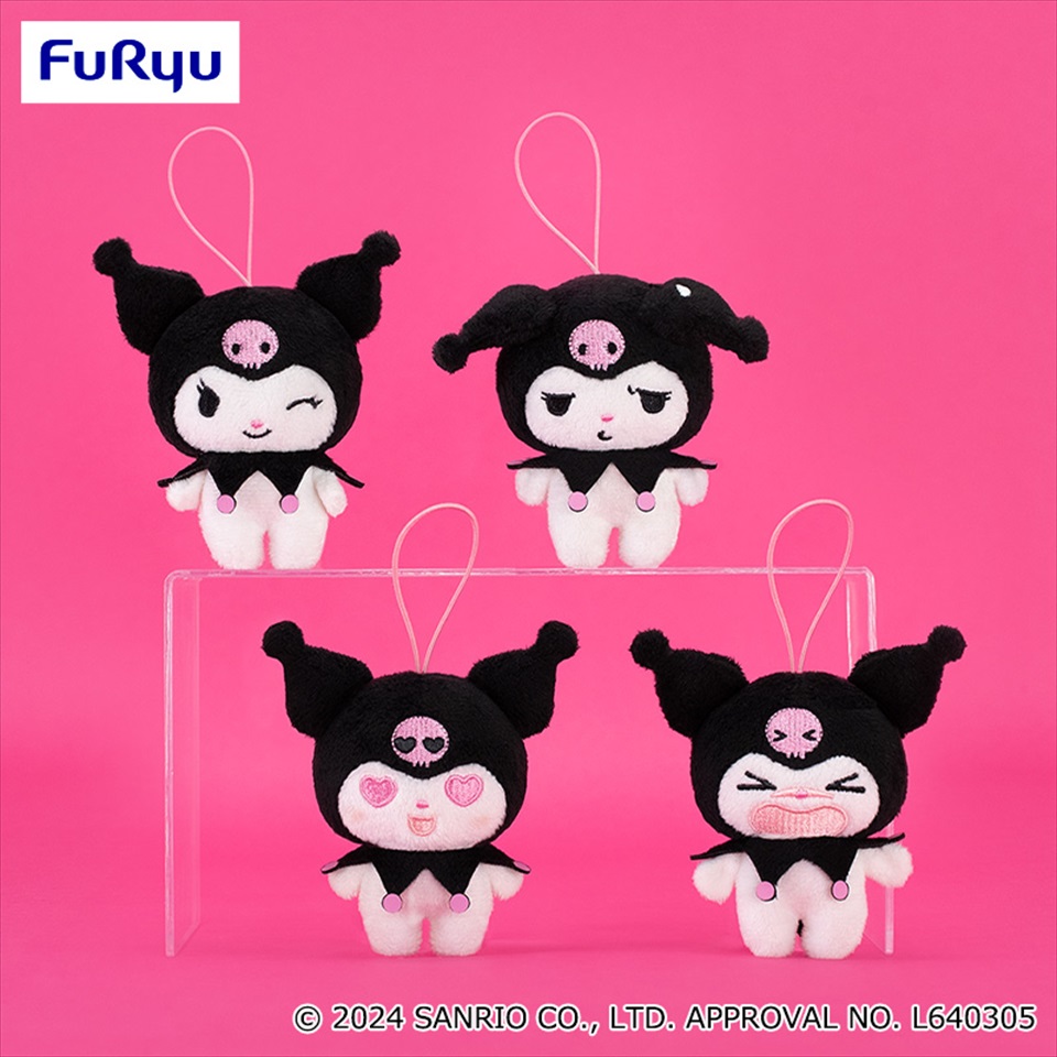 クロミ クロミとロミナ姉妹！？BIGぬいぐるみ～KUROMI'S PRETTY